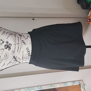 Tranquility black skirt/shorts